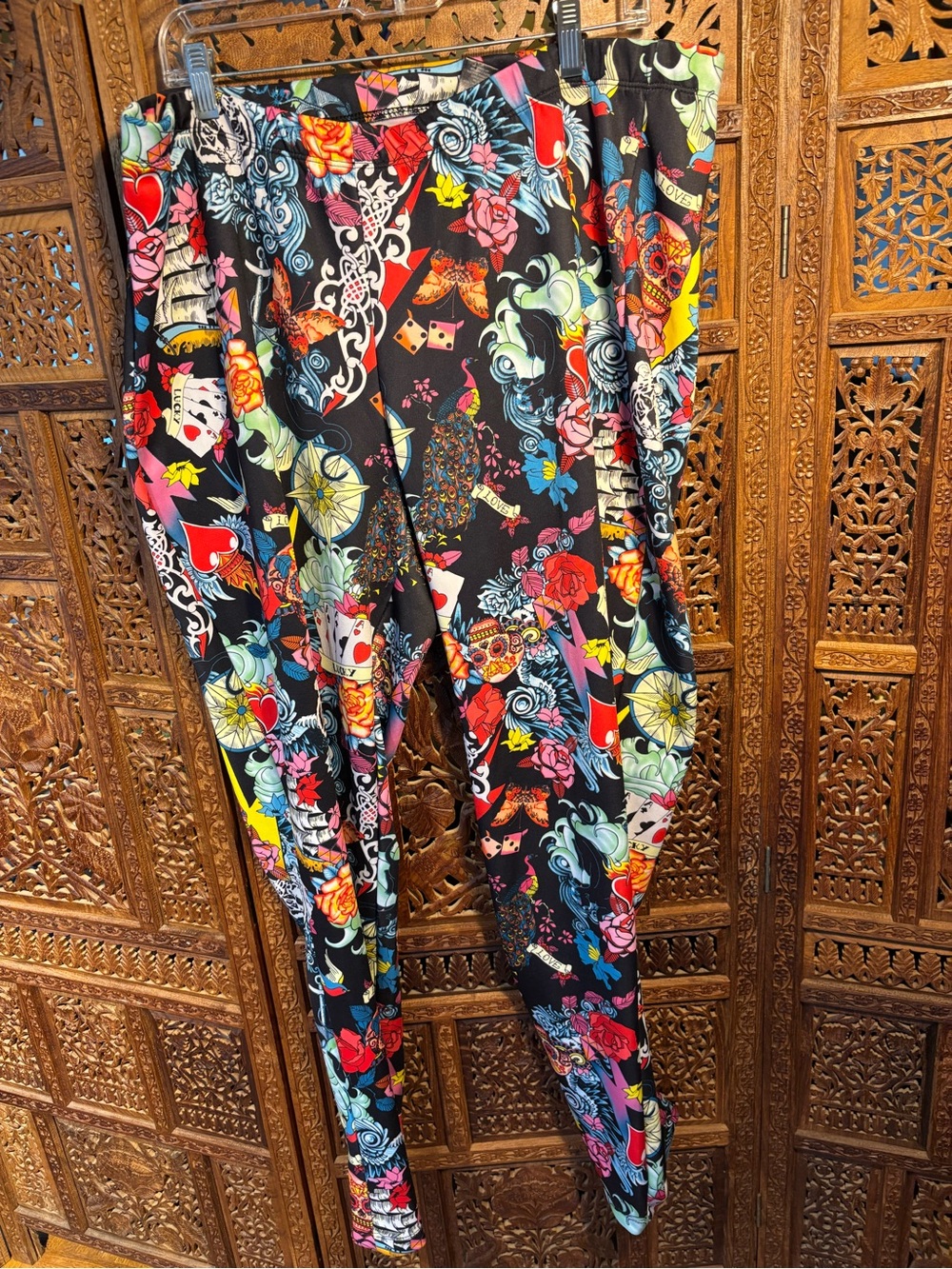 torrid Black Day of the Dead Sugar Skull Ladies Leggings
